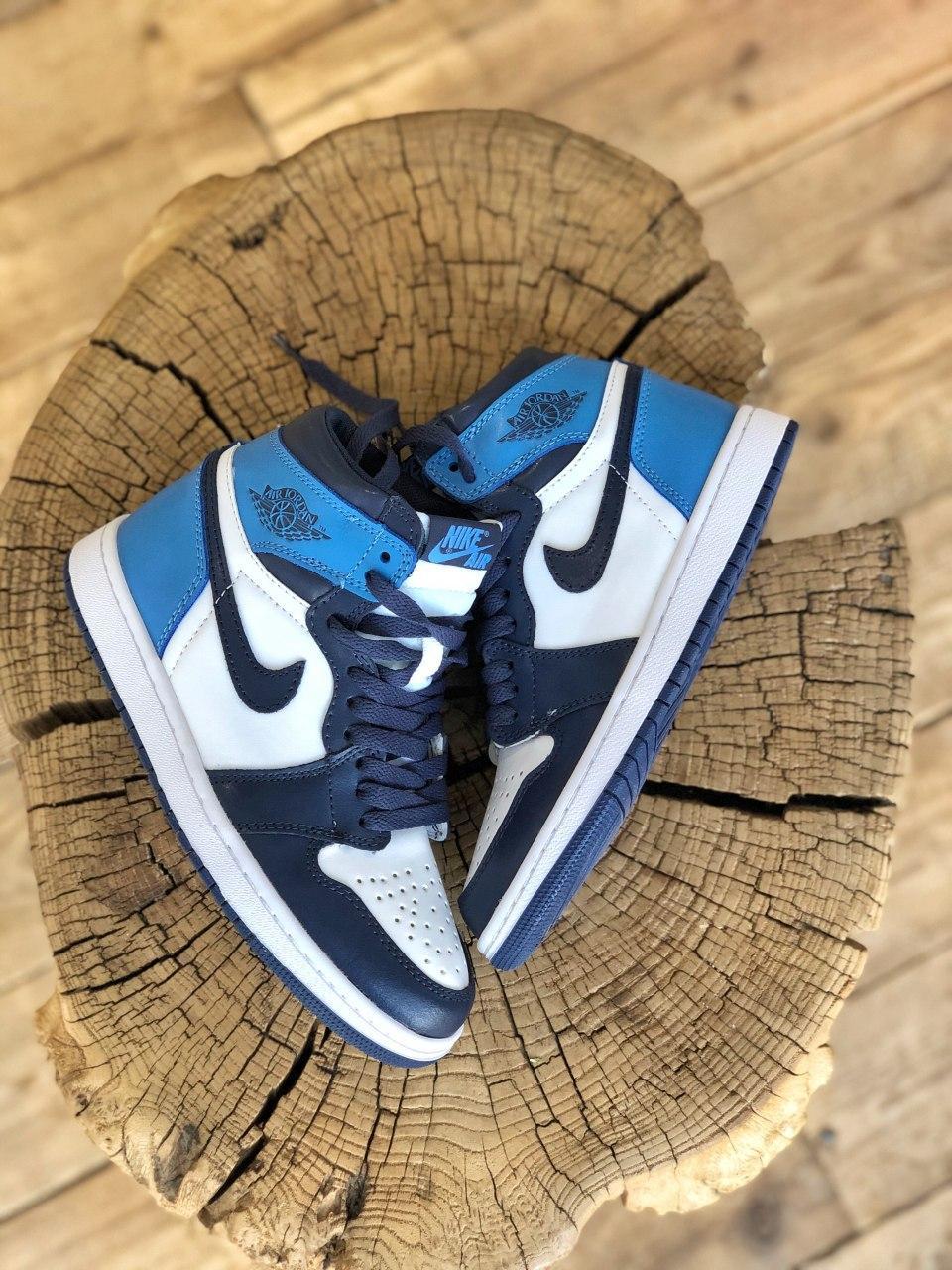 

Женские кроссовки Nike Air Jordan 1 RETRO Blue / Найк Аир Джордан 1 Ретро