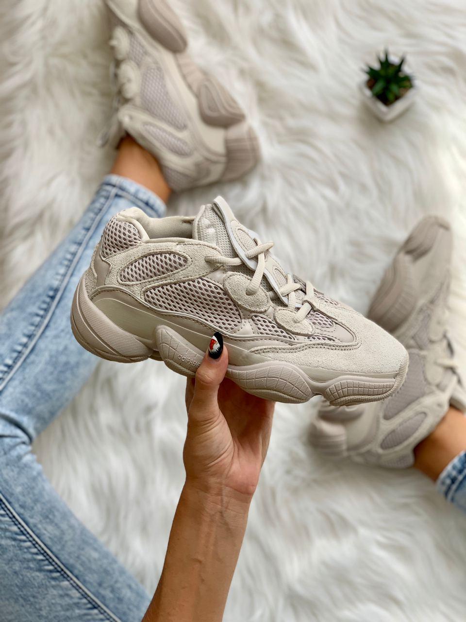 

Женские кроссовки Adidas Yeezy Boost 500 Blush / Адидас Изи Буст 500 Блаш 37, Белый