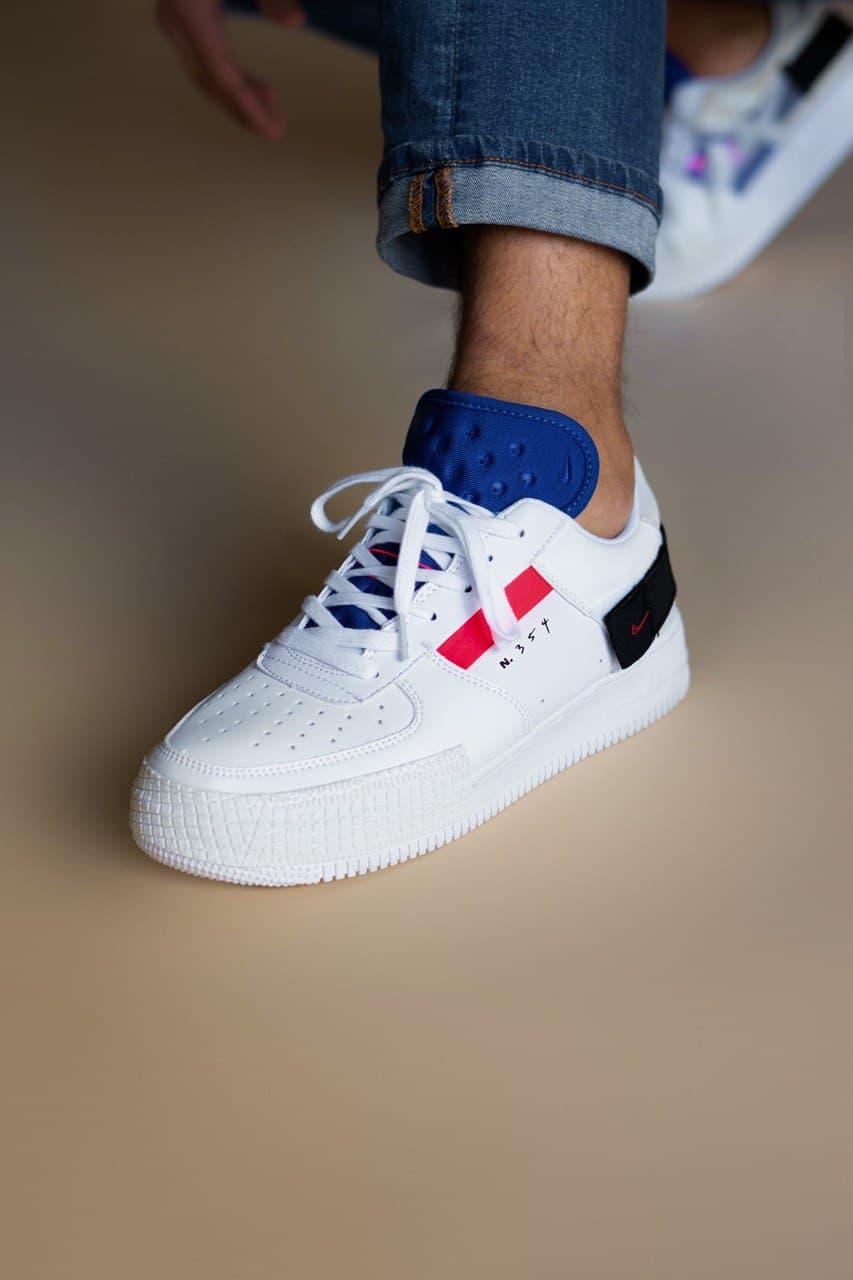 

Женские кроссовки Nike Air Force 1 Type 354 White / Найк Аир Форс 1 Type 354 Белые, Белый