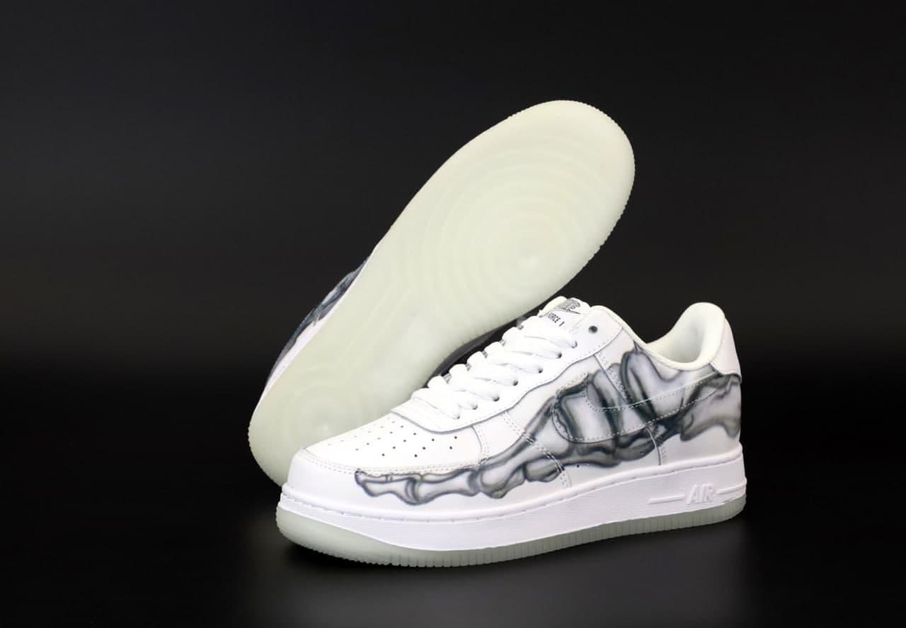 

Мужские кроссовки Nike Air Force Skeleton QS White / Найк Аир Форс Белые 42, Белый