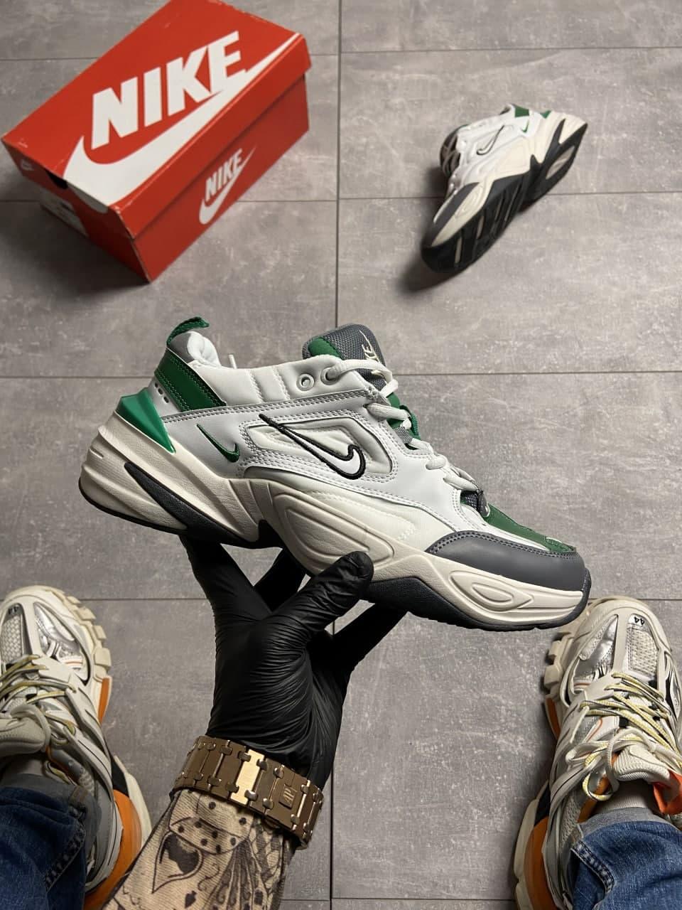 

Мужские Кроссовки Nike M2K Tekno White Green / Найк М2К Текно Белый Зеленый 43