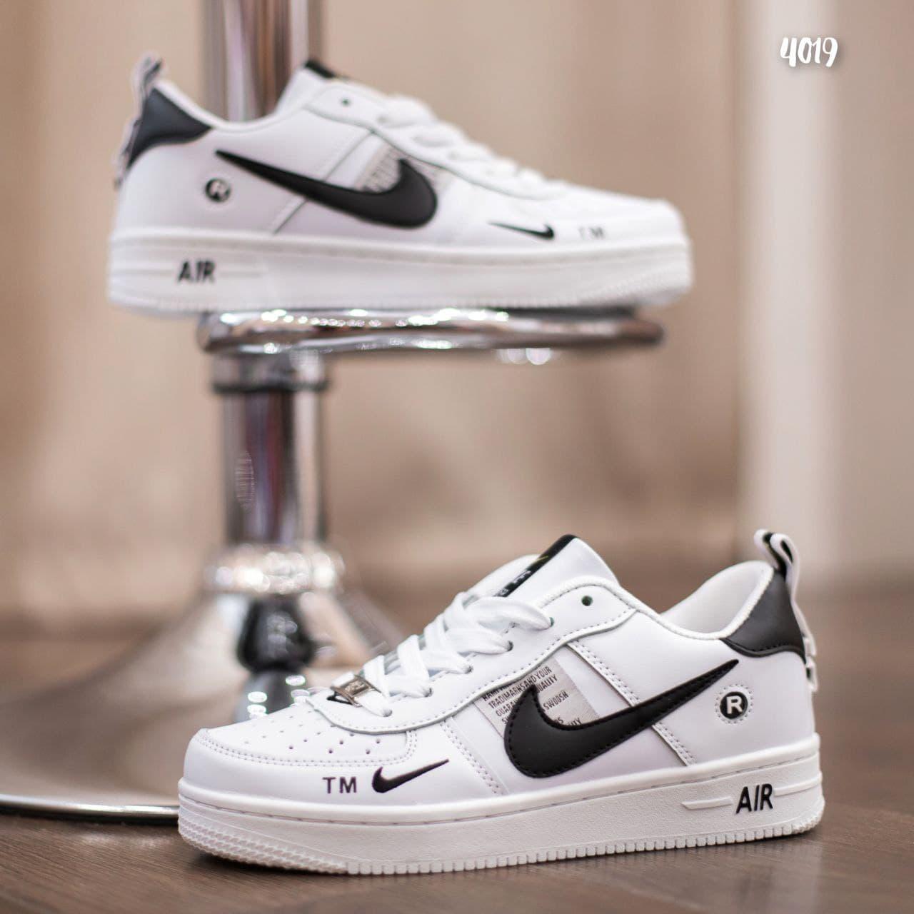 

Женские Кроссовки Nike Air Force 1 Mid LV8 White Black / Найк Аир Форс 1 Мид ЛВ8 Белые Черные 41, Разные цвета