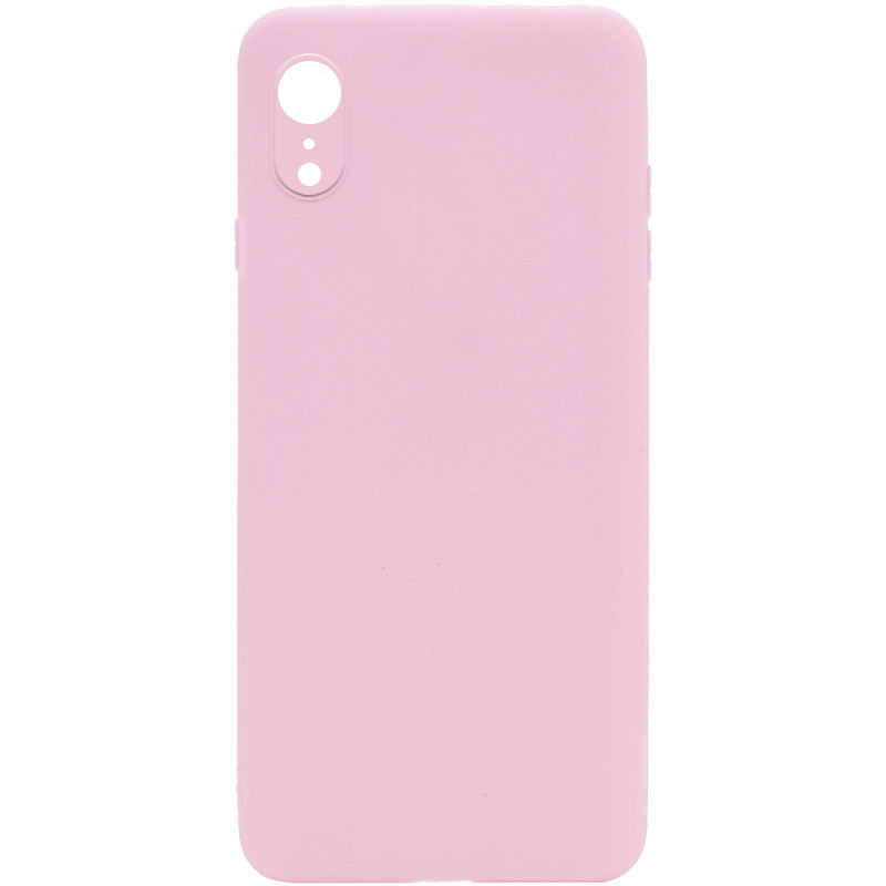 

Силиконовый чехол Candy Full Camera для Apple iPhone XR (6.1") Розовый / Pink Sand