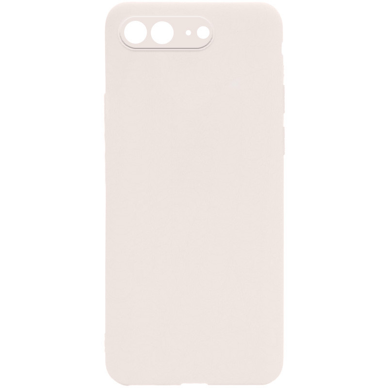 

Силиконовый чехол Candy Full Camera для Apple iPhone 7 plus / 8 plus (5.5"), Бежевый / antigue white