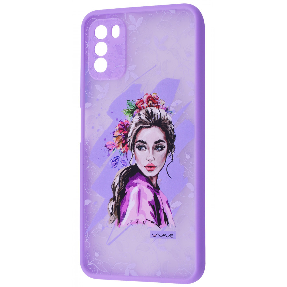 

Чехол накладка Samsung Galaxy A72 WAVE Cartoon Case (PC+TPU) foxy eyes