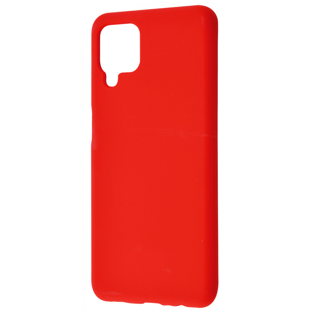 

Чехол накладка Samsung Galaxy A12 WAVE Full Silicone Cover red