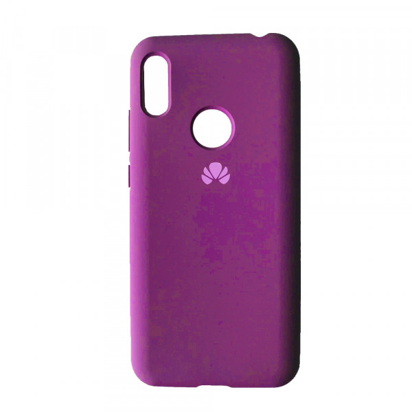 

Чехол - накладка Silicone Huawei Y6s 2019 Grape \ Чехол для Хуавей Ю6с 2019 чехол с микрофиброй