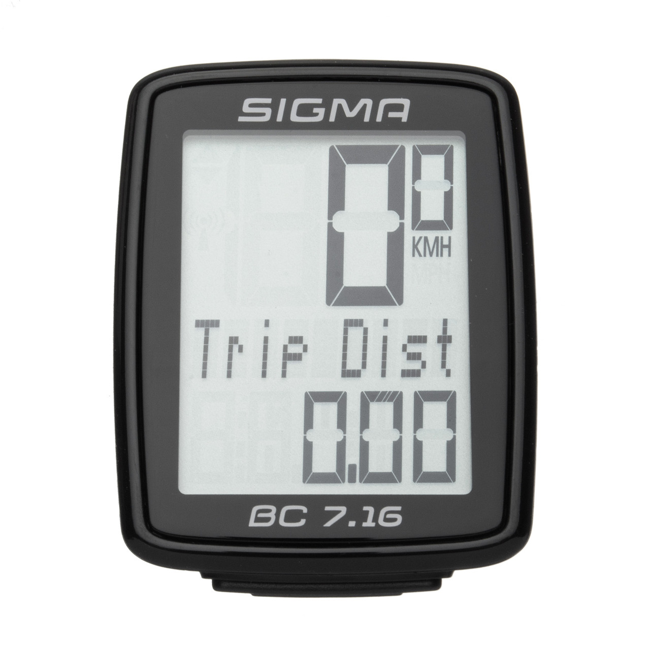 

Велокомп'ютер Sigma Sport BC 7.16 Black (SD07160)