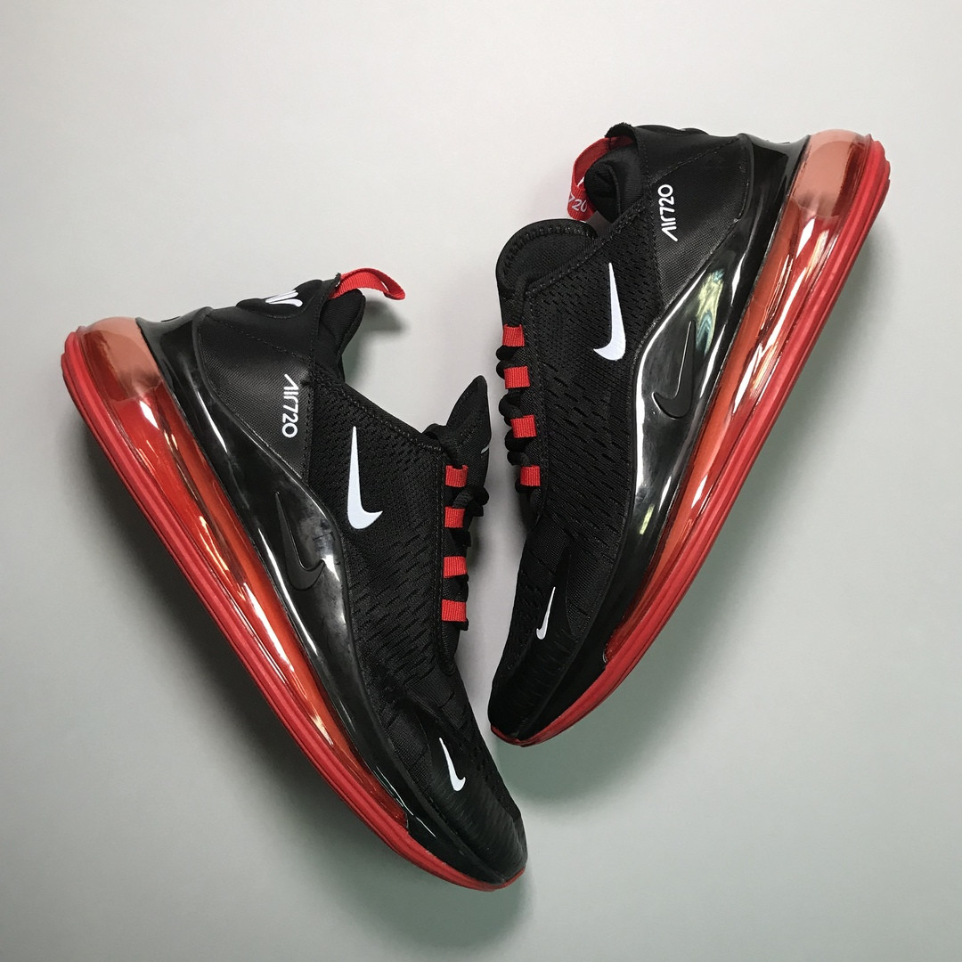 

Nike Air Max 720 Black Red (Черный), Чёрный