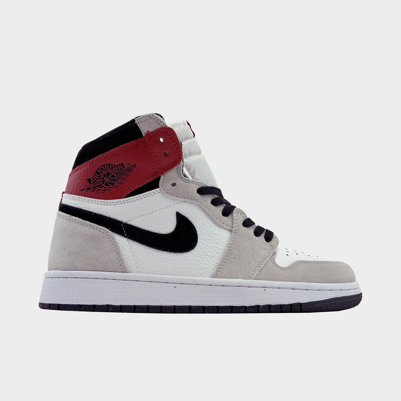 

Nike Air Jordan 1 Grey White (Серый), Белый