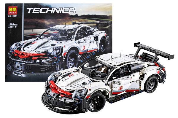 

Конструктор 11171 "TECHNIC" "Porsche 911 RSR" (1580 деталей)