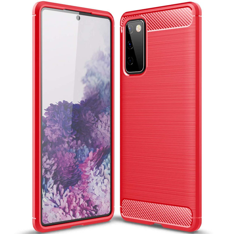 

TPU чехол Slim Series для Samsung Galaxy S20 FE, Красный