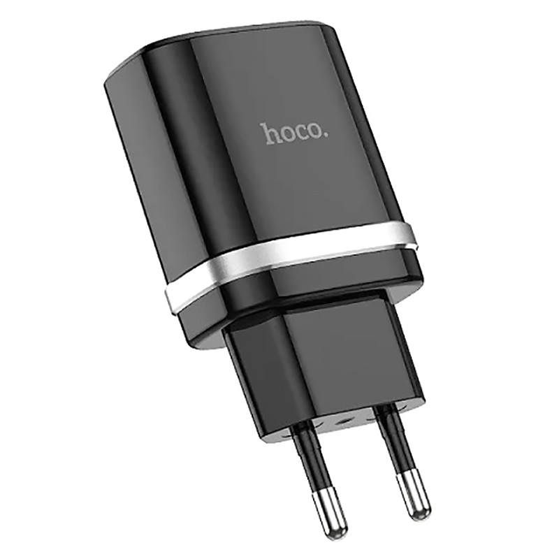 

СЗУ Hoco C12Q Smart QC3.0 (1USB/3A), Черный