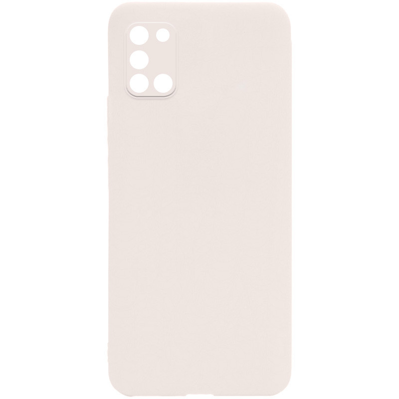 

Силиконовый чехол Candy Full Camera для Samsung Galaxy A31, Бежевый / antigue white