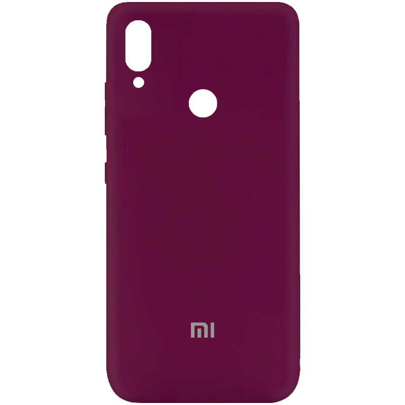 

Накладка Silicone Full Cover для Xiaomi Redmi Note 7 Бордовый * Marsala (45488231AS)