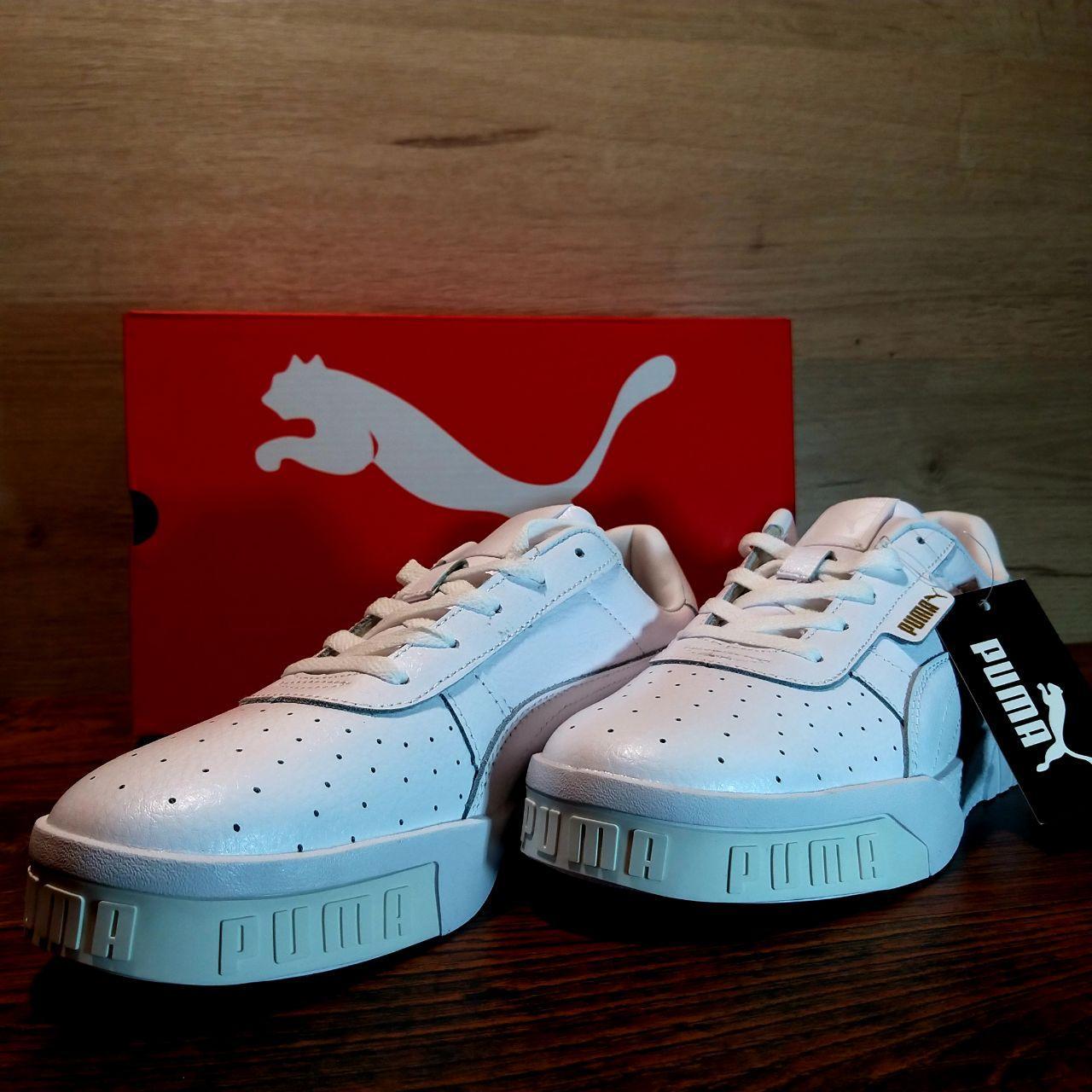 

Мужские кроссовки Puma cali пума белые 43(42)-27см, Белый