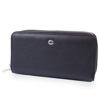 

Борсетка-кошелек ST Leather Accessories Кошелек мужской кожаный ST LEATHER ACCESSORIES NST127-black, Черный