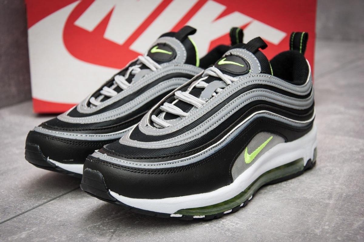 

Женские кроссовки в стиле Nike Найк Air Max 97, серые с черным 39 (25,2 см), Серый