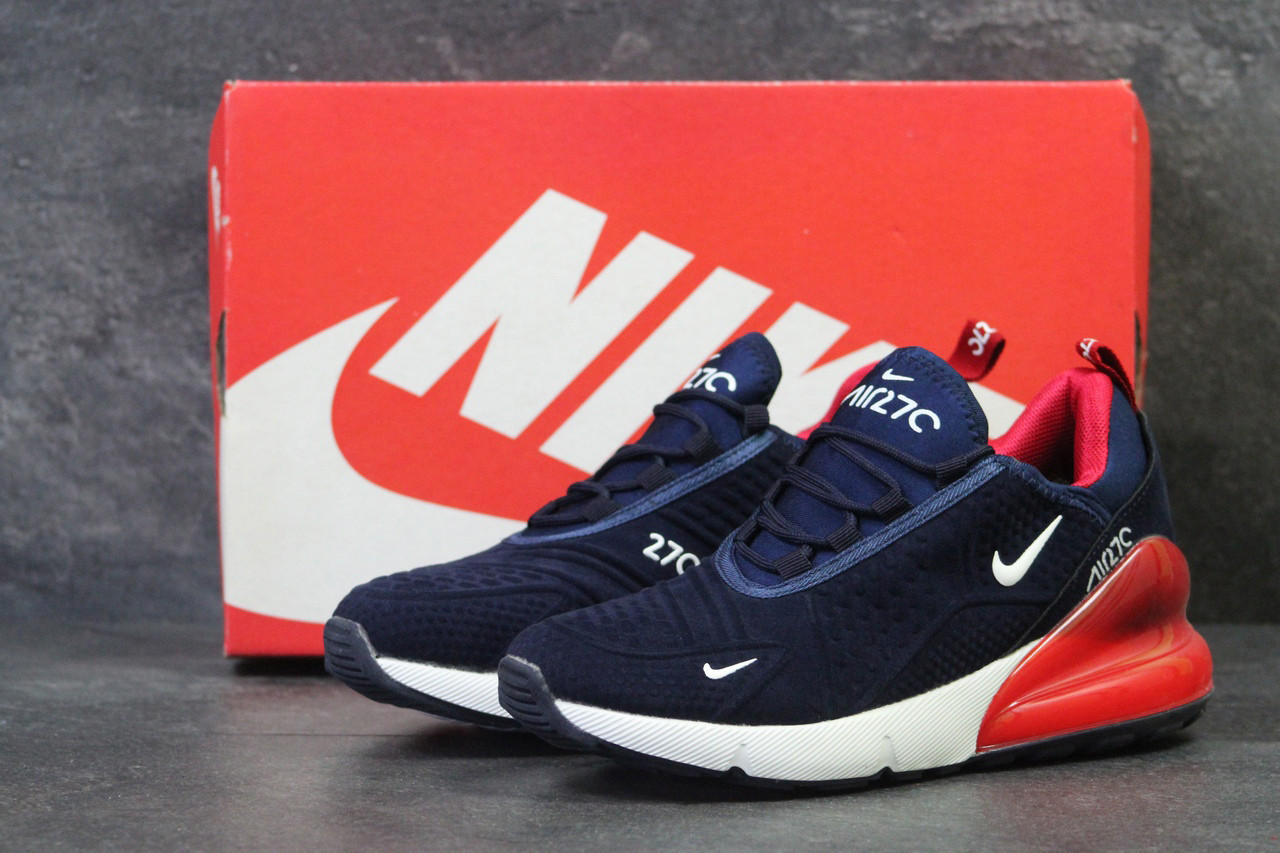 

Мужские кроссовки в стиле Nike Найк Air Max 270 Blue, синие 43 (27,4 см), Синий