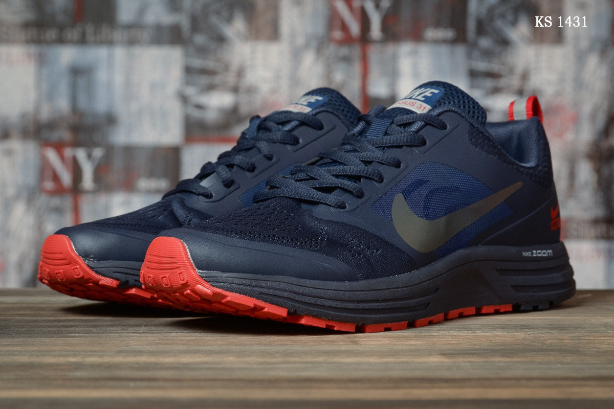 

Мужские кроссовки Nike Найк Pegasus 31, синие 44 (28 см), Синий