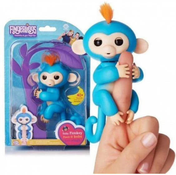 

Обезьянка интерактивная на палец Happy Monkey Fingerlings