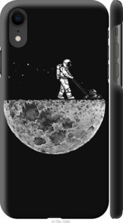 

Чехол на Apple iPhone XR Moon in dark "4176c-1560-29584", Белый