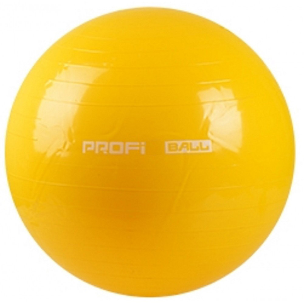 

Фитбол мяч для фитнеса Profi Ball 65 см усиленный 0382 Yellow