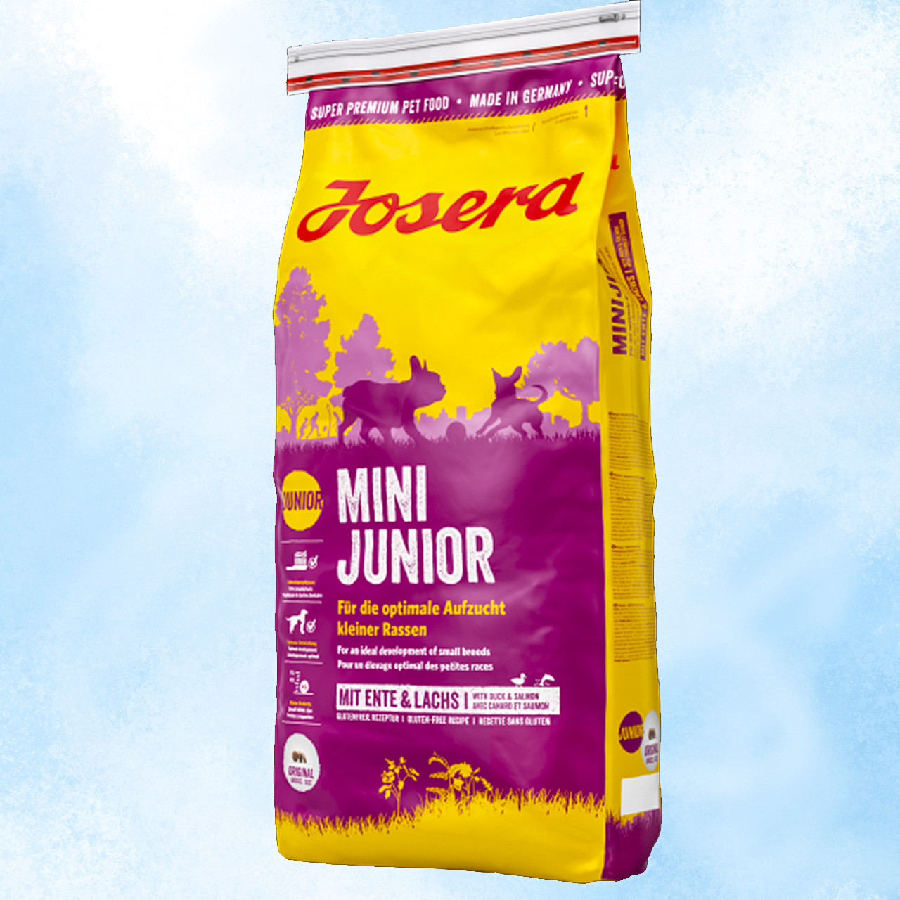 

Корм для собак маленьких пород Josera MiniJunior (Йозера Мини Юниор)15