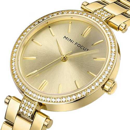 

Оригинальные мужские часы Mini Focus MF0039L All Gold Diamonds