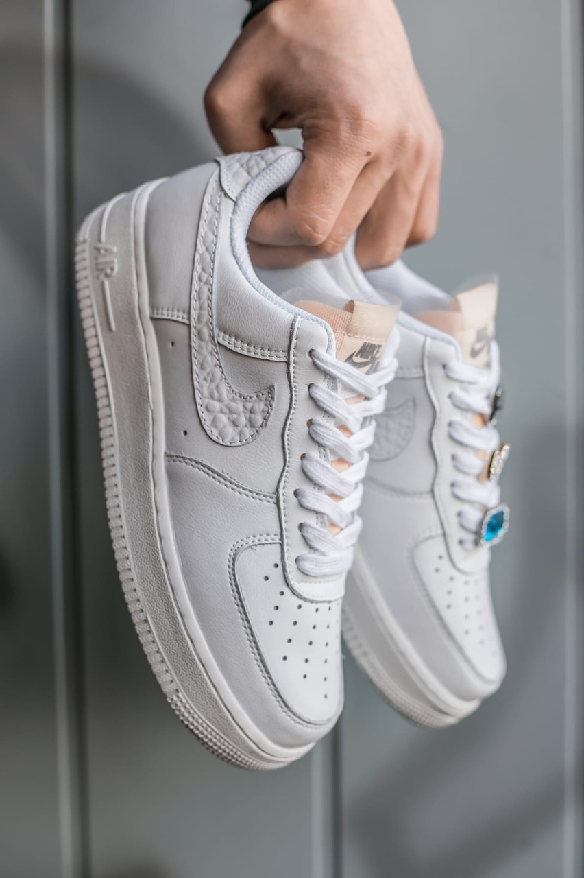 

Кроссовки женские Nike Air Force 1 07 LX белые, Найк Аир Форс, натуральная кожа, код IN-736 39, Белый