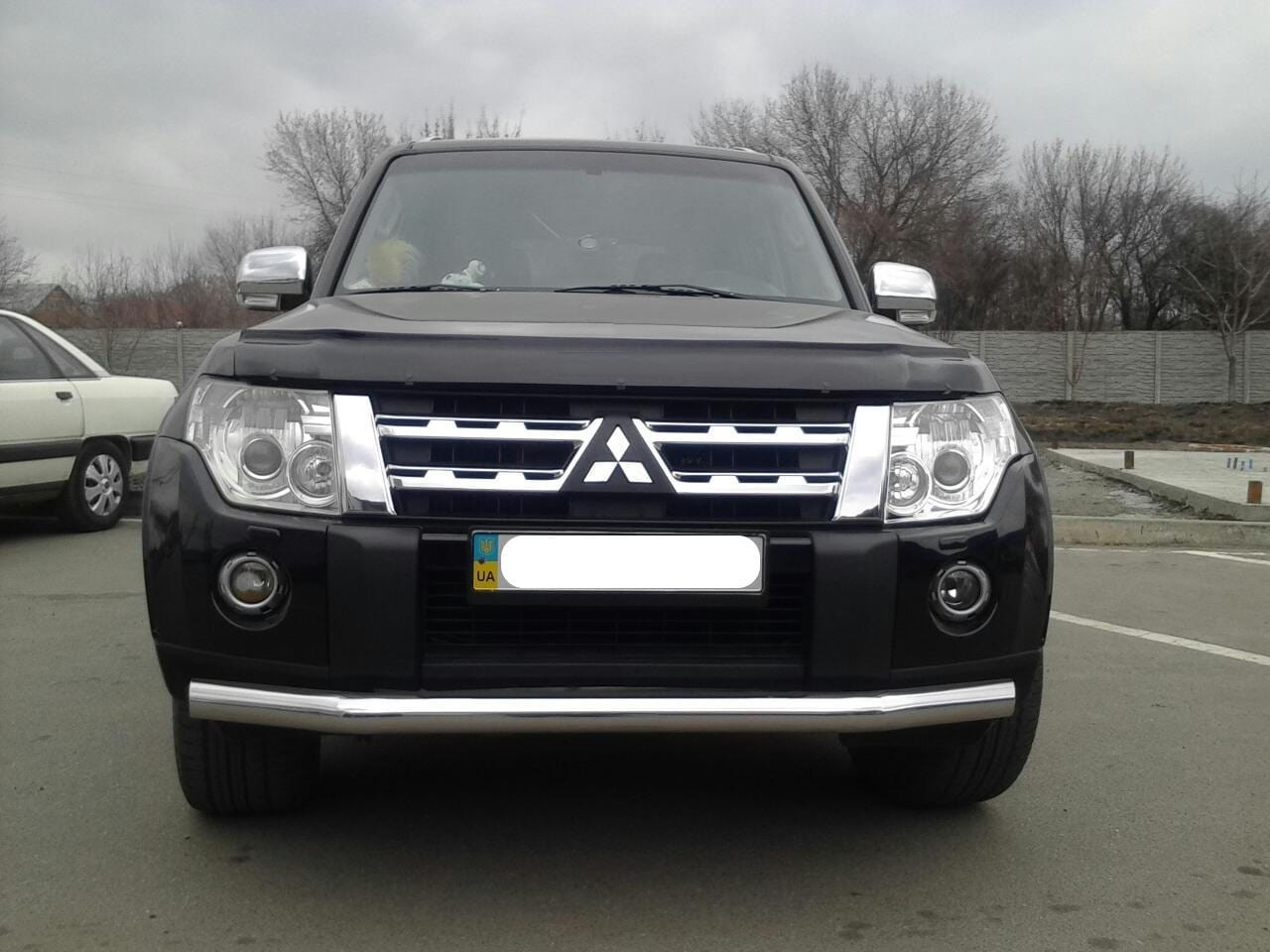 

Дефлектор капота мухобойка для Mitsubishi Pajero IV 2006 -