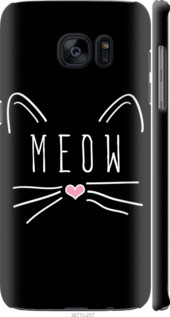

Чехол на Samsung Galaxy S7 Edge G935F Kitty FCh_000309, Черный