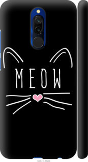 

Чехол на Xiaomi Redmi 8 Kitty FCh_000317, Черный