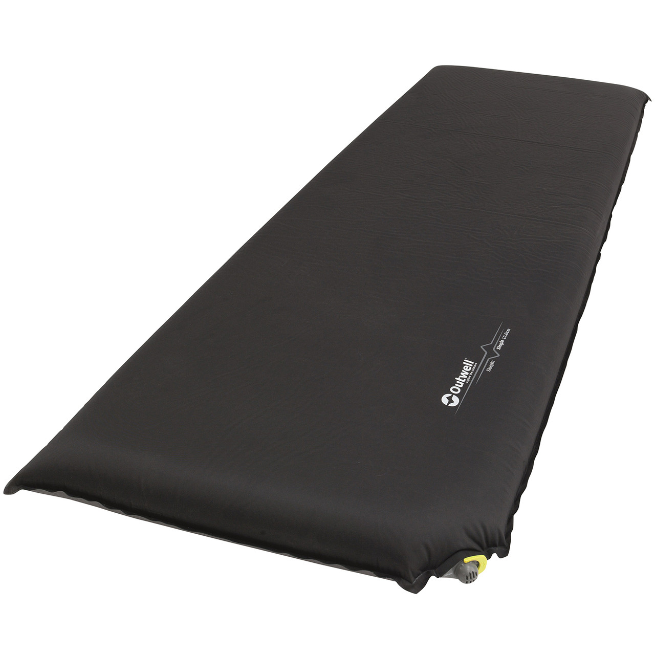 

Коврик самонадувающийся Outwell Self-inflating Mat Sleepin Single 10 cm Black (400014)