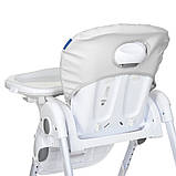 Детский стульчик для кормления с регулируемой спинкой El Camino Dolce M 3236 Light Gray светло-серый, фото 2