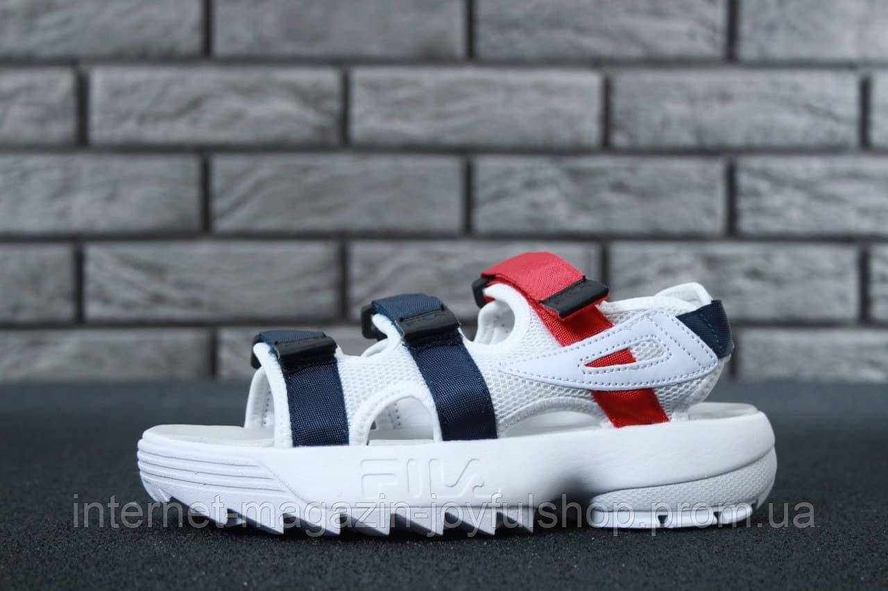 

Женские сандали Fila Disruptor Sandals White Белые фила, Разные цвета