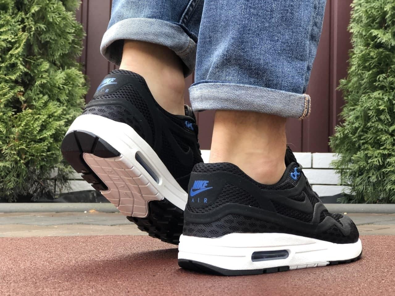 

Мужская обувь Найк Аир Макс Зеро черные. Nike Air Max Zero QS мужские кроссовки черного цвета., Черный