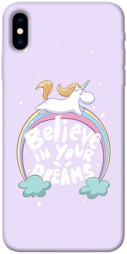 

Чехол на телефон с уникальным принтом itsPrint Believe in your dreams unicorn на Oppo A73