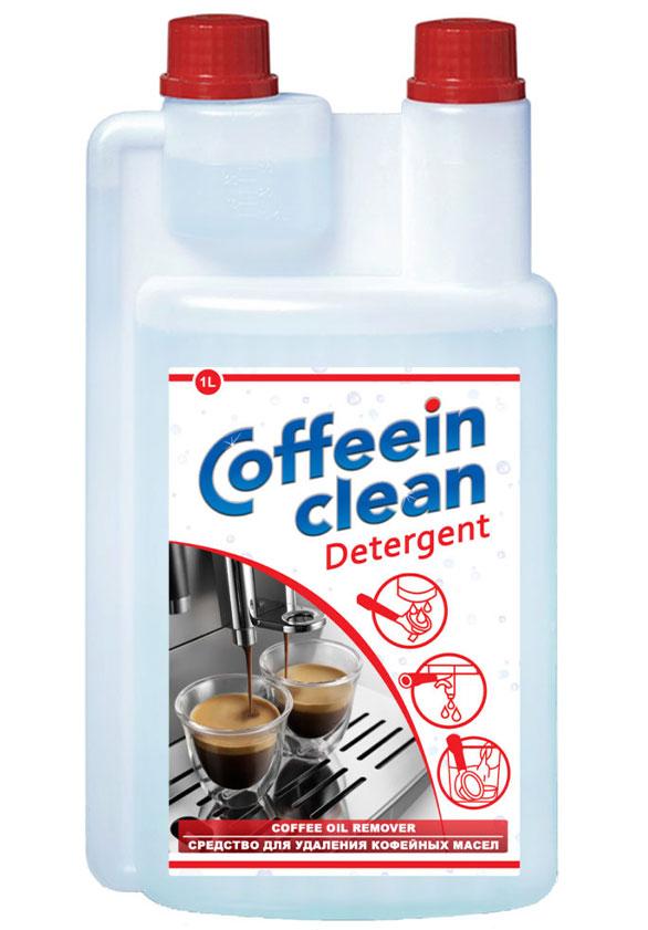 Професійний засіб Coffeein clean DETERGENT (рідина) для видалення кавових масел (1L)