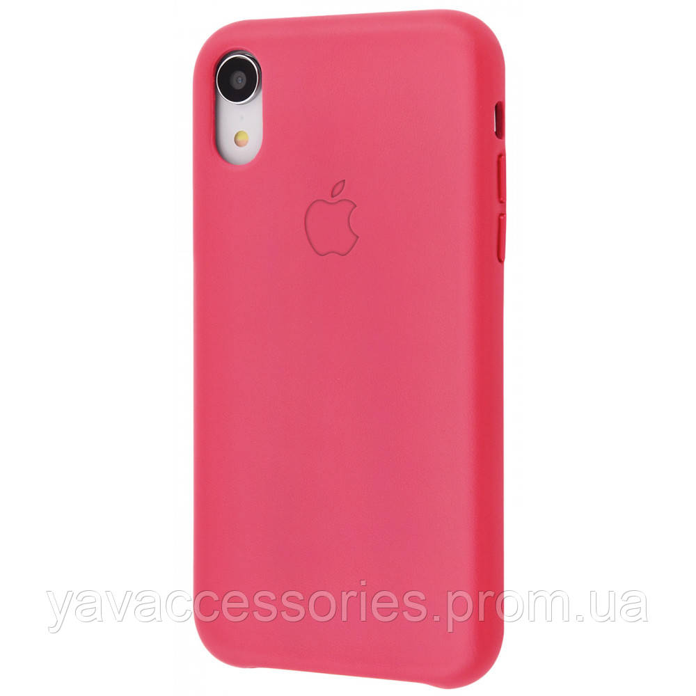 

Leather case (Leather) iPhone Xr peony_pink