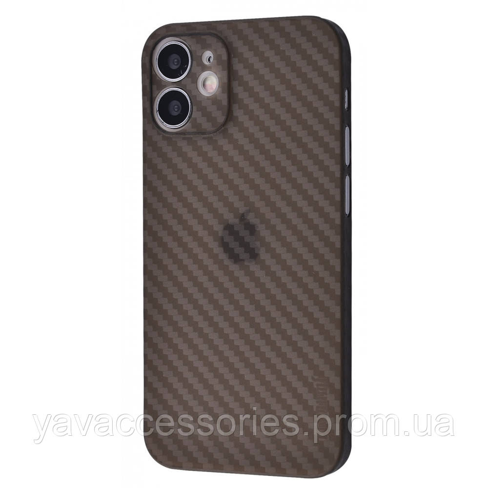 

Memumi Carbon Ultra Slim Case (PC) iPhone 12 mini dark_gray