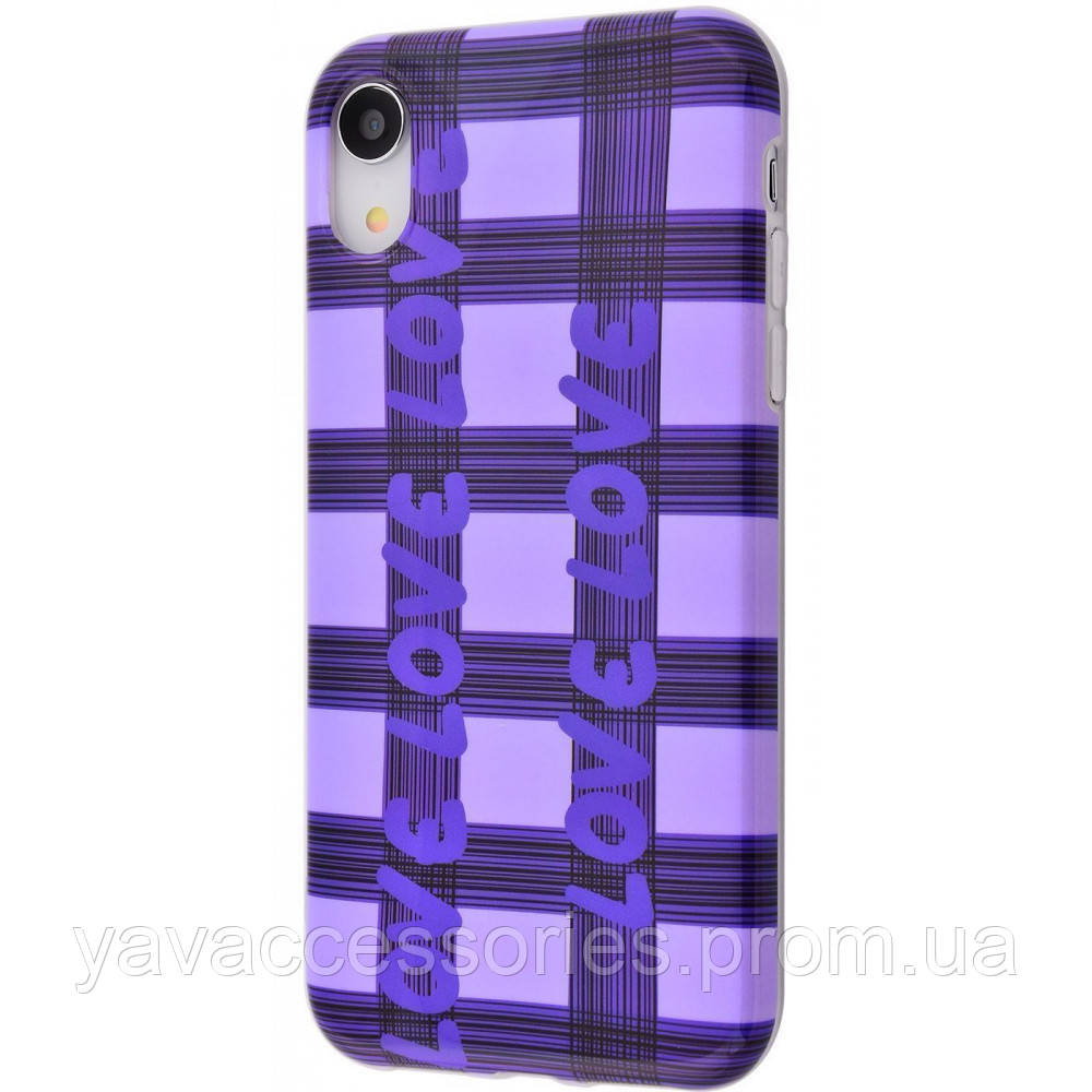 

Violet glossy case (TPU) iPhone Xr 02