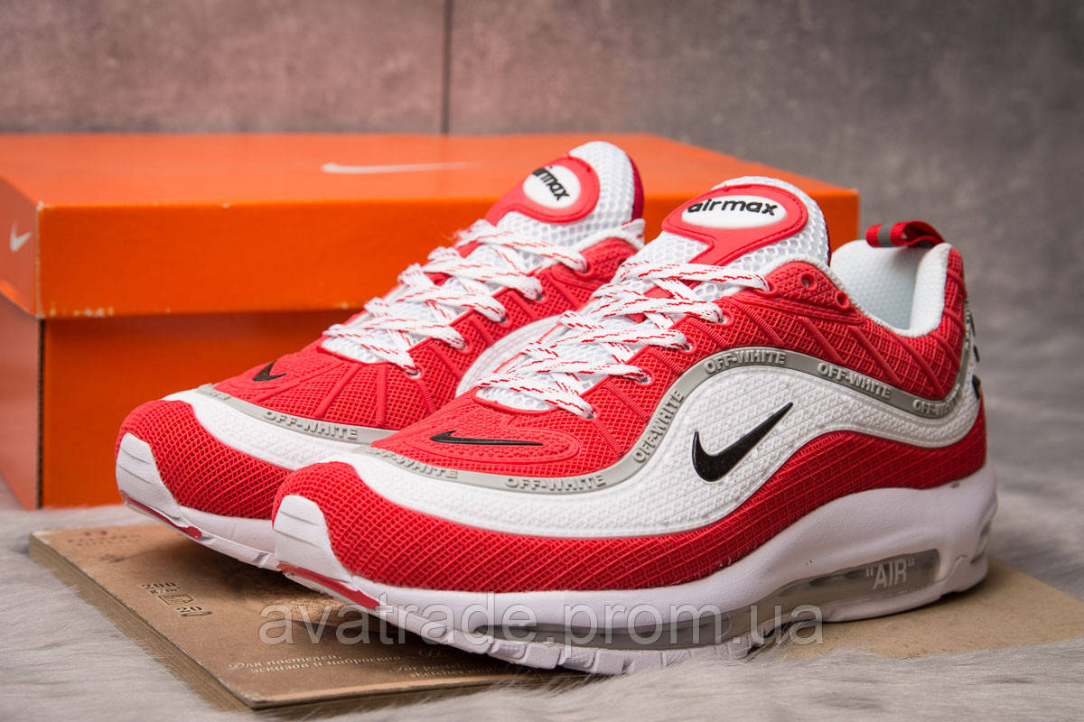 

Кроссовки мужские 15262, Nike Air Max, белые, [ 43 44 ] р. 44-28,1см., Белый