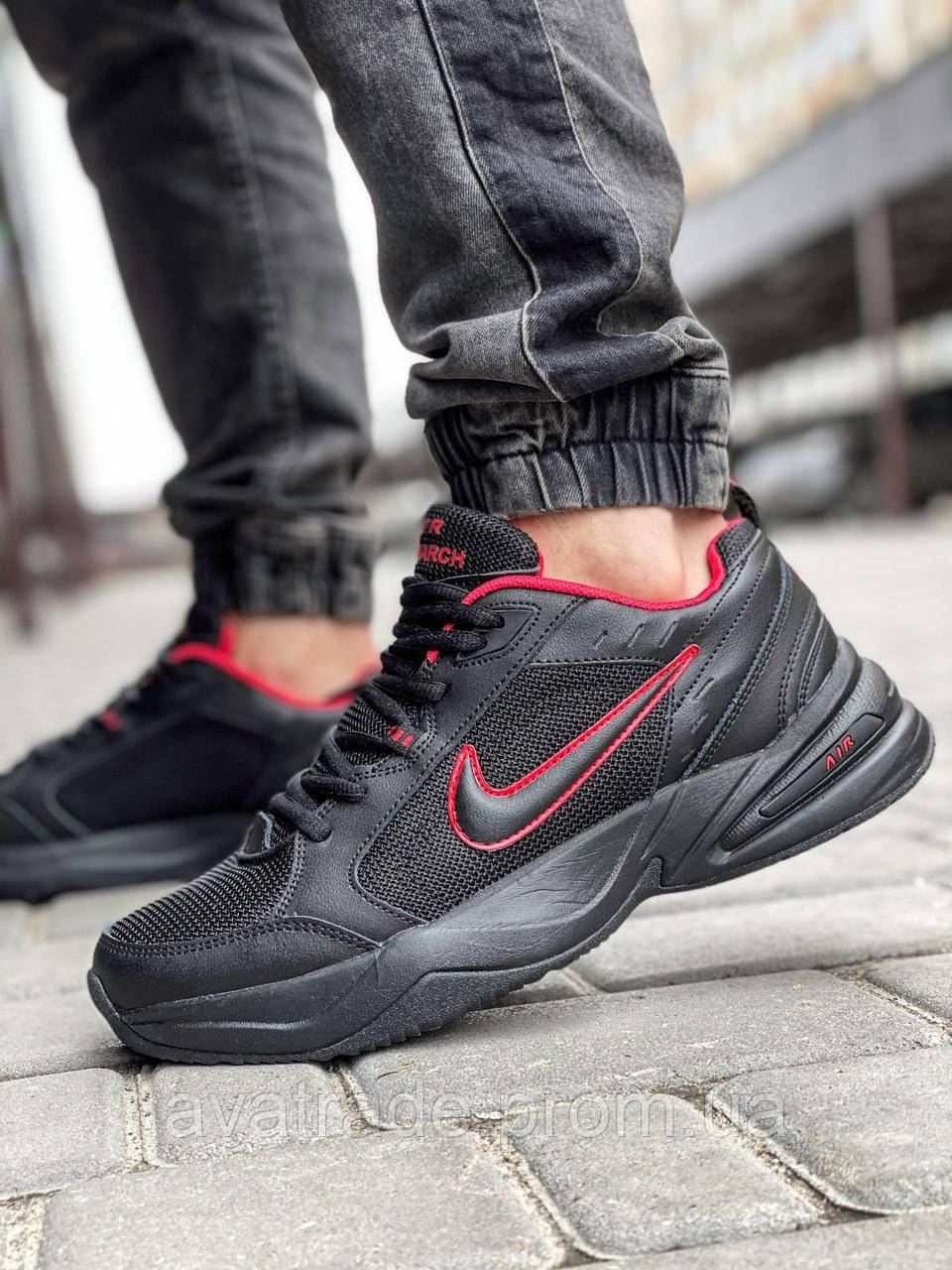

Кроссовки мужские 18511, Nike Air Monarch, черные, [ 42 43 44 45 46 ] р. 41-26,5см. 46, Черный