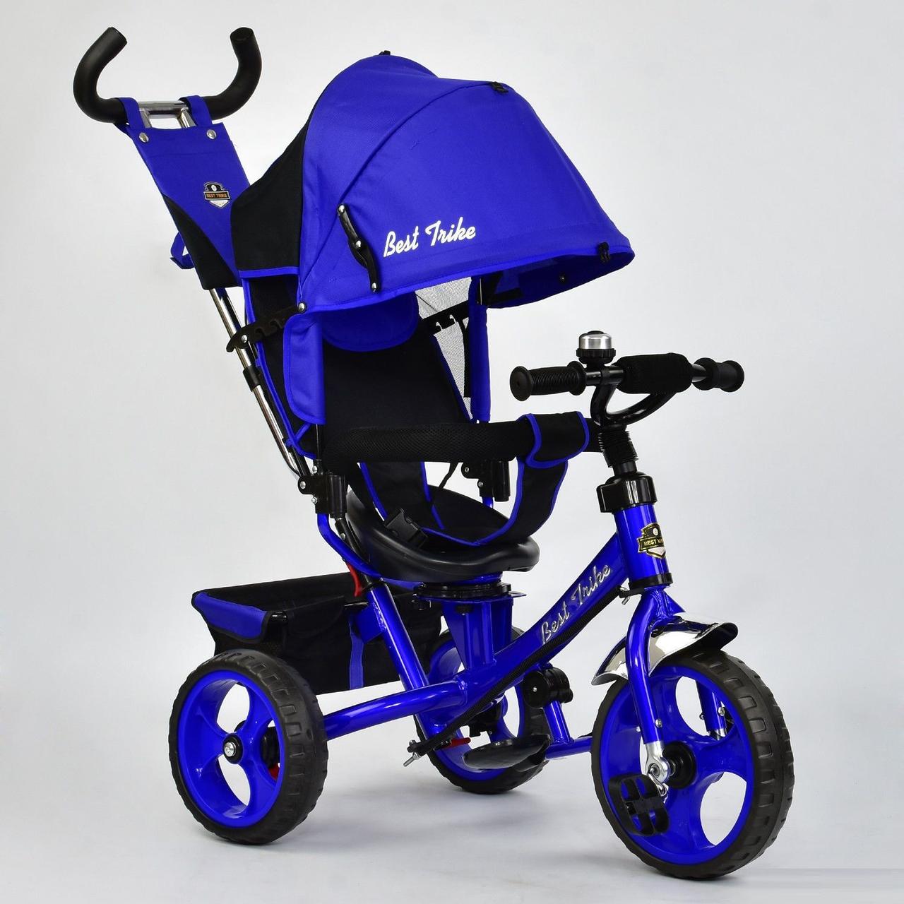 

Велосипед трехколесный с поворотным сиденьем Best Trike 5700 – 4560 (электрик) колеса пена