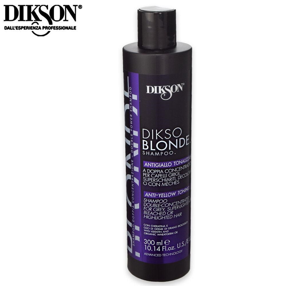 

Шампунь с кератином Dikson Blonde Shampoo Antigiallo Tonalizzante 300мл