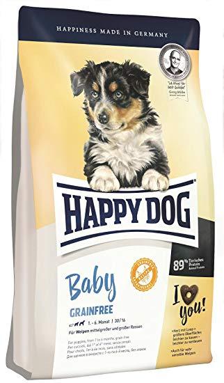 

Корм беззерновой Happy Dog Baby Grainfree для юниоров средних и крупных пород собак Хэппи Дог 10 кг