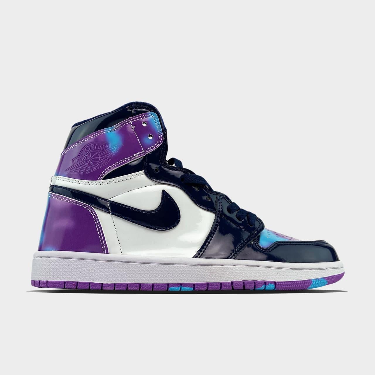 

Женские кроссовки Nike Air Jordan 1 Purple / Найк Аир Джордан 1 Фиолетовые, Фиолетовый