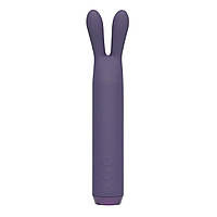 Вибратор с ушками Je Joue - Rabbit Bullet Vibrator Purple, глубокая вибрация, фото 1