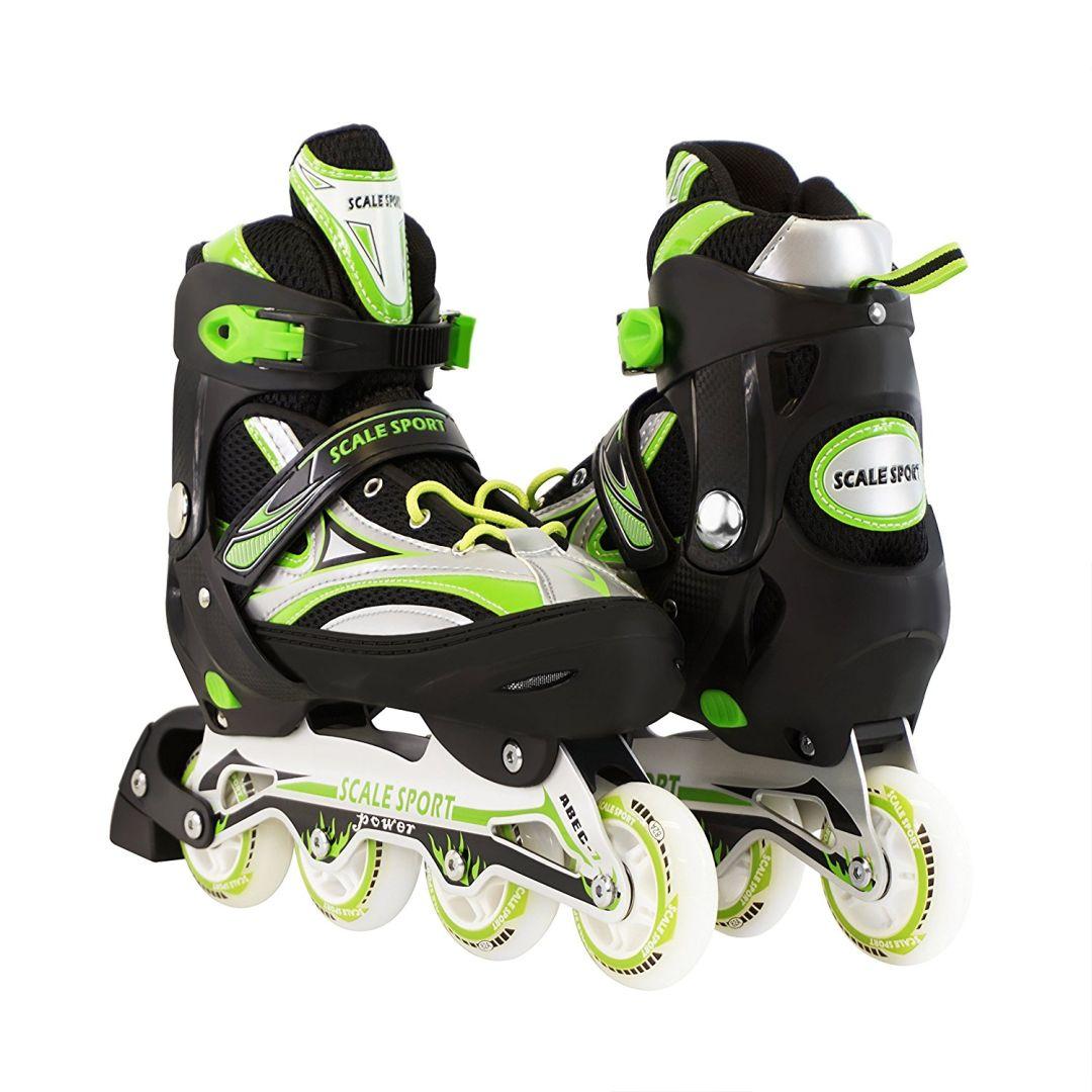 

Раздвижные Ролики Scale Sports XL LF 0835 Green 41-44